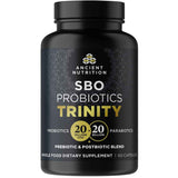 Ancient Nutrition Probióticos SBO Triple Acción para Salud Digestiva e Intestinal - 60 Cápsulas - Haz Tu Pedido