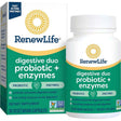 Renew Life Probiótico Digestivo con EnzimasProbiótico Digestivo con Enzimas - 30 Cápsulas Vegetarianas - Haz Tu Pedido
