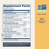 Renew Life Probiótico Digestivo con EnzimasProbiótico Digestivo con Enzimas - 30 Cápsulas Vegetarianas - Tabla Nutricional - Haz Tu Pedido