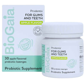 BioGaia Prodentis Probiótico - Sabor Manzana - 30 Pastillas - Haz Tu Pedido