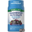 Natures Truth Glicinato de Magnesio 200 mg - Sabor Uva - 60 Gomitas - Haz Tu Pedido