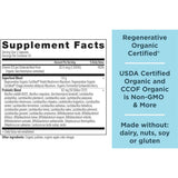 Ancient Nutrition Probióticos de Alta Potencia para Mujeres con Certificación Orgánica Regenerativa - 60 Cápsulas - Tabla Nutricional - Haz Tu Pedido