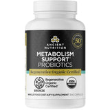 Ancient Nutrition Probióticos para el Apoyo Metabólico - 60 Cápsulas - Haz Tu Pedido