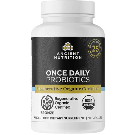 Ancient Nutrition Probióticos Uso Diario - 30 Cápsulas - Haz Tu Pedido