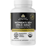 Ancient Nutrition Probióticos Diarios para Mujeres de 50 Años o Más: Apoyo Integral - 30 Cápsulas - Haz Tu Pedido