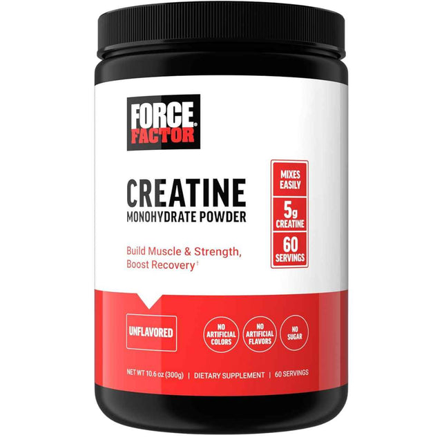Force Factor Monohidrato de Creatina - 300 g - Haz Tu Pedido