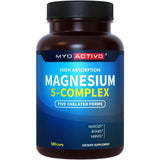 MyoActivo Complejo De Magnesio 5-En-1 - 120 Cápsulas - Haz Tu Pedido