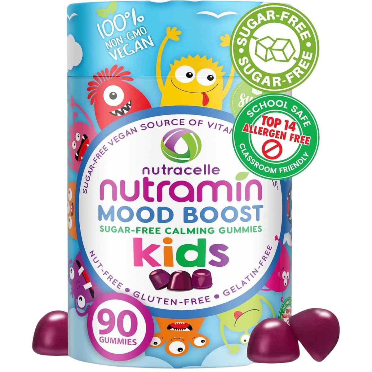 nutracelle nutramin Mejora del Estado de Ánimo - 90 Gomitas - Haz Tu Pedido
