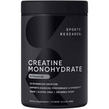 Sports Research Monohidrato de Creatina Micronizada - 500 g - Haz Tu Pedido