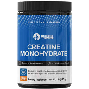 Designs for Sport Monohidrato de creatina - 450 g - Haz Tu Pedido