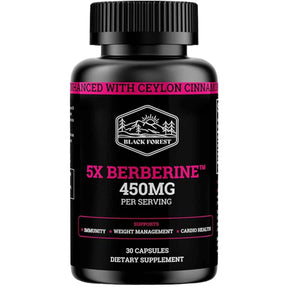 Black Forest Berberina  450 mg - 30 Cápsulas - Haz Tu Pedido