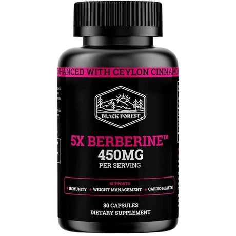 Black Forest Berberina  450 mg - 30 Cápsulas - Haz Tu Pedido