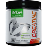 Muscle Feast Monohidrato de creatina premium - Sabor Amanecer cítrico - 300 g - Haz Tu Pedido