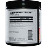 Muscle Feast Monohidrato de creatina premium - Sabor Amanecer cítrico - 300 g - Tabla Nutricional - Haz Tu Pedido
