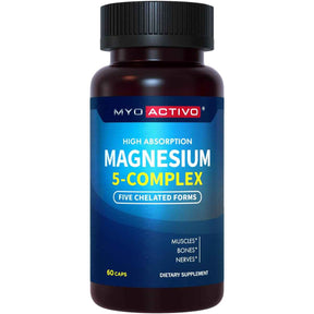 MyoActivo Complejo De Magnesio 5-En-1 - 60 Cápsulas - Haz Tu Pedido