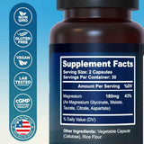 MyoActivo Complejo De Magnesio 5-En-1 - 60 Cápsulas - Tabla Nutricional - Haz Tu Pedido