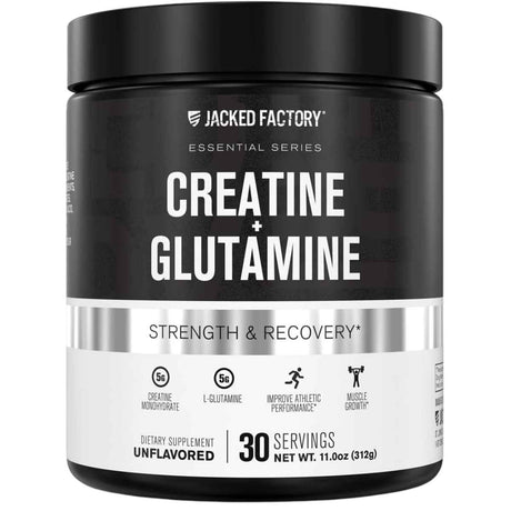 Jacked Factory Creatina + Glutamina - 312 g - Haz Tu Pedido