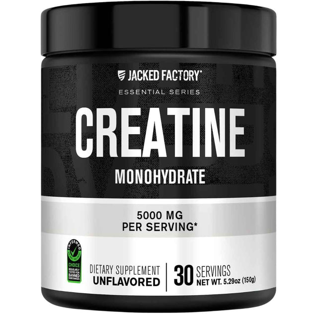 Jacked Factory Monohidrato de Creatina 5000 mg - 150 g - Haz Tu Pedido