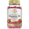 Solgar Vitamina D3 5000 IU - Sabor Fresa - 60 Gomitas - Haz Tu Pedido