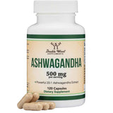 Double Wood - Extracto de Ashwagandha (500 mg - 120 Cápsulas)