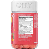 OLLY Probióticos Con Prebióticos 500 Mil Millones CFU - Sabor Melocotón - 60 Gomitas - Tabla Nutricional - Haz Tu Pedido