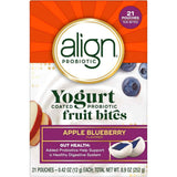 Align Probiotic Probiótico Recubierto De Yogur - Sabor Manzana Arándano - 21 Bolsas - Haz Tu Pedido