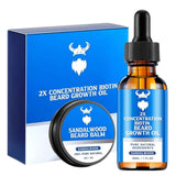 MistySprite Kit de Aceite y Bálsamo para Crecimiento de Barba