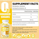 Elevate Life monohidrato de Creatina - Sabor Piña - 90 Gomitas - Tabla Nutricional - Haz Tu Pedido