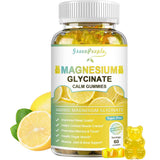 GreenPeople Suplemento de Gomitas de Glicinato de Magnesio 400 mg - Sabor Limón - 60 Gomitas - Haz Tu Pedido