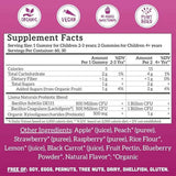 Llama Naturals Prebiótico y Probiótico Para Niños - Sabor Mezcla bayas - 60 Gomitas - Tabla Nutricional - Haz Tu Pedido