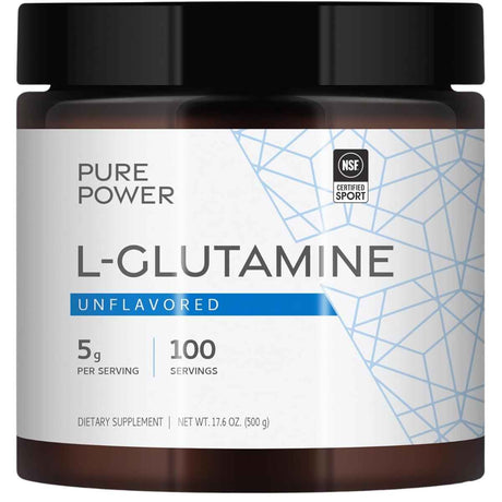 Dr. Mercola L-Glutamina - Sin Sabor - 500 g - Haz Tu Pedido
