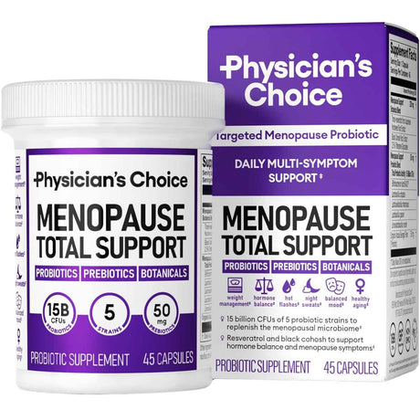 Physician's Choice Probiótico Integral para la Menopausia 15 Mil Millones CFU - 45 Cápsulas - Haz Tu Pedido
