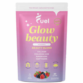 Fuel Glow Beauty Colágeno con Ácido Hialurónico - Sabor Mezcla de Bayas - 130  - Haz Tu Pedido