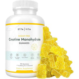 Etta Vita monohidrato de Creatina - Sabor Limón - 90 Gomitas - Haz Tu Pedido