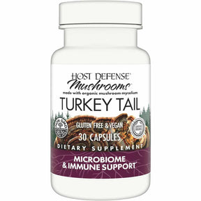 Host Defense Hongo de Cola de Pavo - 30 Cápsulas - Haz Tu Pedido