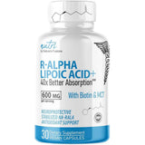 Nature's Fusions Ácido Alfa Lipoico 600 mg - Cápsulas Veganas