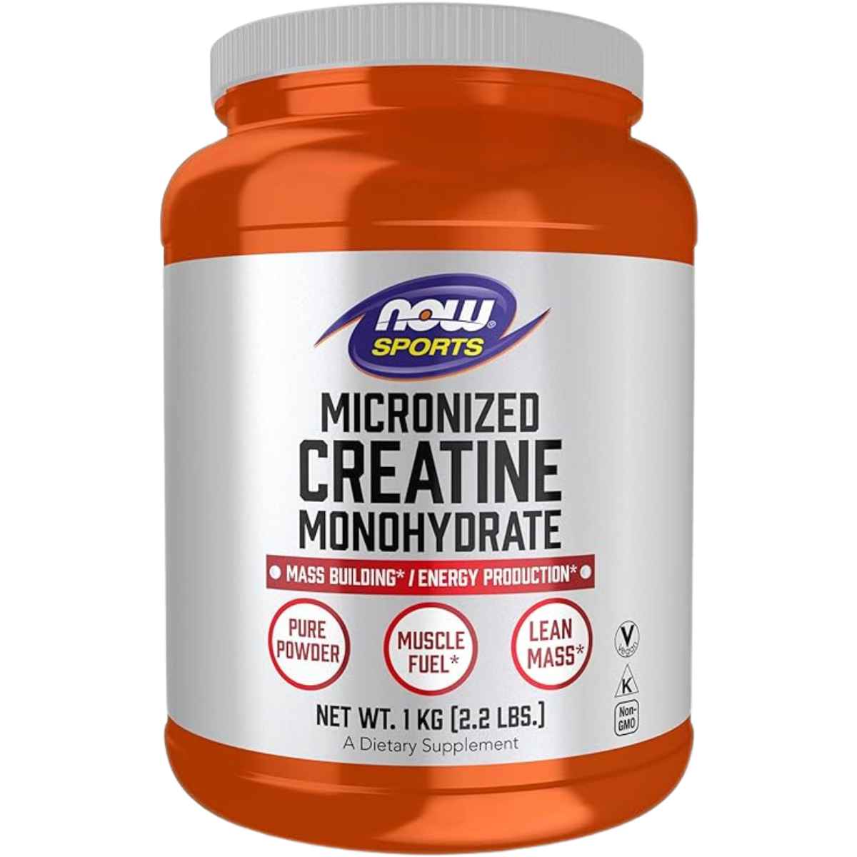 NOW Foods Monohidrato de Creatina Micronizado - 2,2 g - Haz Tu Pedido