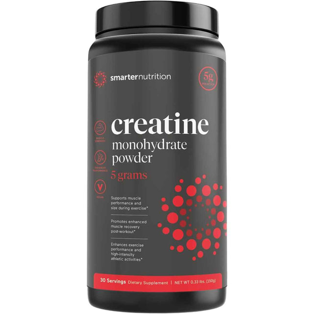Smarter Nutrition Monohidrato de Creatina - 150 g - Haz Tu Pedido