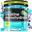 ArtNaturals monohidrato de Creatina 6200 mg - Sabor Arándano Azul - 120 Gomitas - Haz Tu Pedido