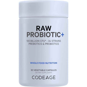 Codeage  Probiótico Potencia El Bienestar Intestinal 100 Mil Millones CFU - 30 Cápsulas Vegetales - Haz Tu Pedido