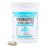NatureWise Probioticos 70 Mil Millones CFU - 30 Cápsulas - Haz Tu Pedido