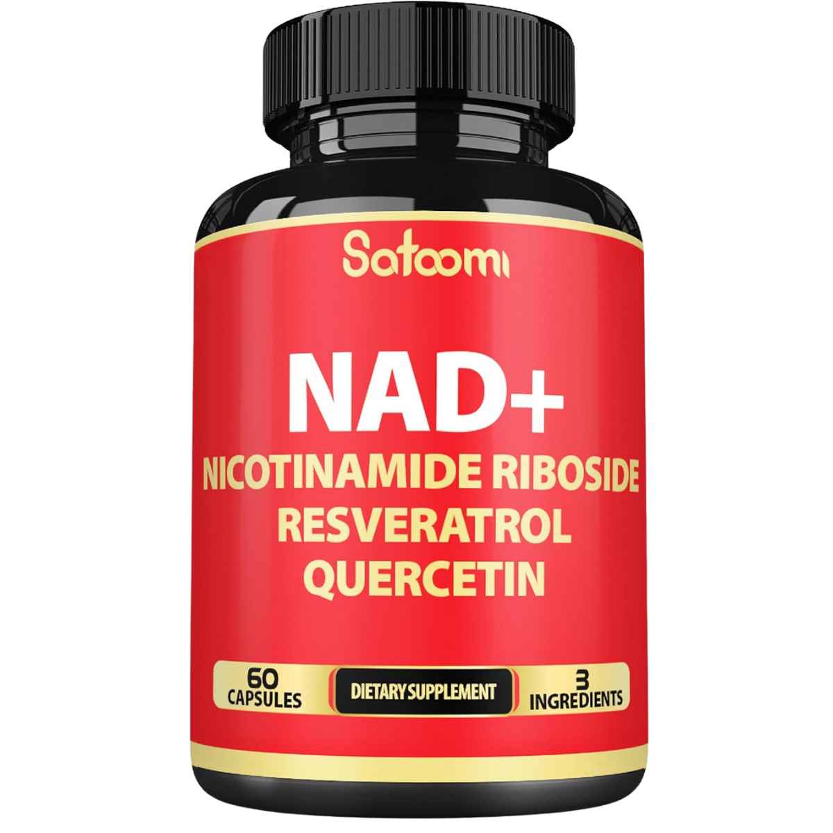 Satoomi NAD y Resveratrol Energía Celular y Antioxidante - 60 Cápsulas - Haz Tu Pedido