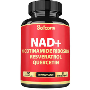 Satoomi NAD y Resveratrol Energía Celular y Antioxidante - 60 Cápsulas - Haz Tu Pedido