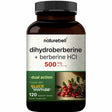 NatureBell Dihidroberberina con Berberina HCl 500 mg - 120 Cápsulas Vegetales - Haz Tu Pedido
