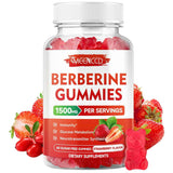 MEENCCD Berberina Suplemento Natural 1500 mg - Sabor Fresa - 60 Gomitas - Haz Tu Pedido