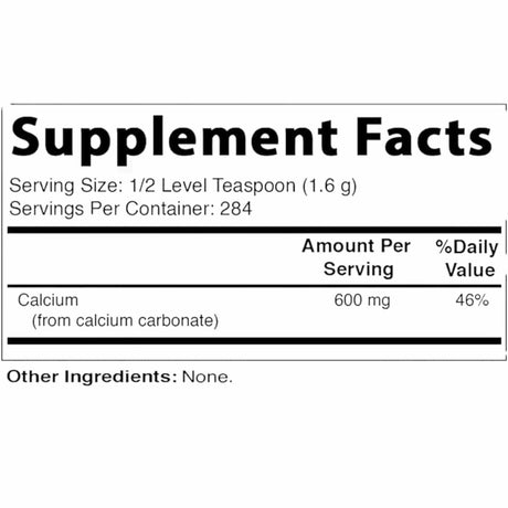  "Descubre la excelencia del Carbonato de Calcio de Best Naturals."