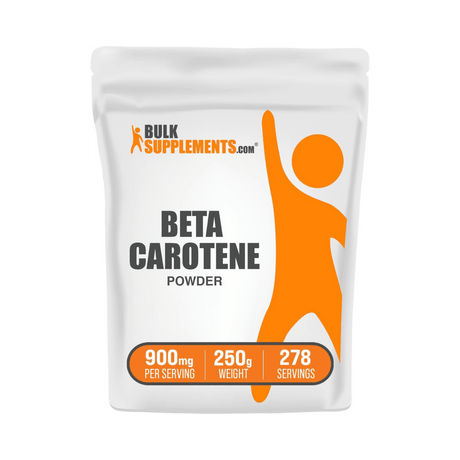 BulkSupplements Betacaroteno en Polvo 250 gr - Haz Tu Pedido