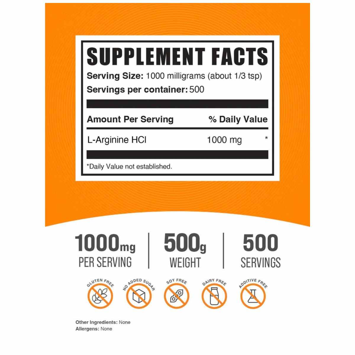 ¡Descubre la potencia de la L-Arginina HCl de Bulk Supplements! Este suplemento esencial ofrece un impulso de energía para tus actividades diarias y entrenamientos intensos. Beneficio clave: Aumento de la resistencia física.