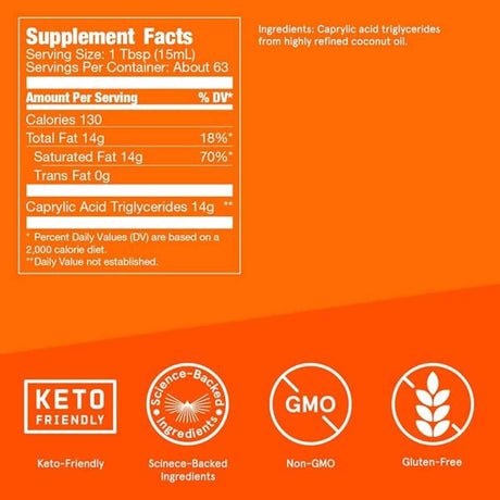 "Revitaliza tu mente y cuerpo con el Aceite de Octano Cerebral de Bulletproof."