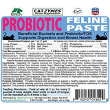 Nature's Farmacy Catzymes Probiótico para Felinos - 15 g - Tabla Nutricional - Haz Tu Pedido